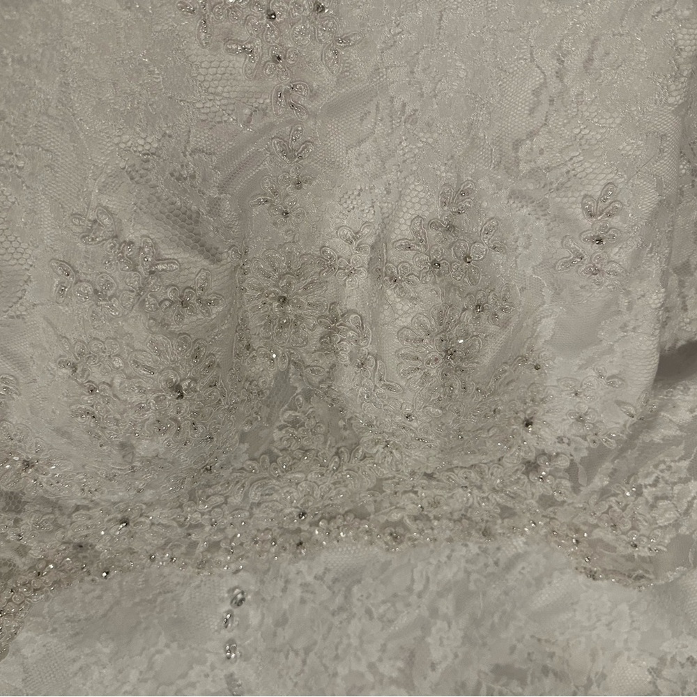 Alfred Angelo White Lace Dress